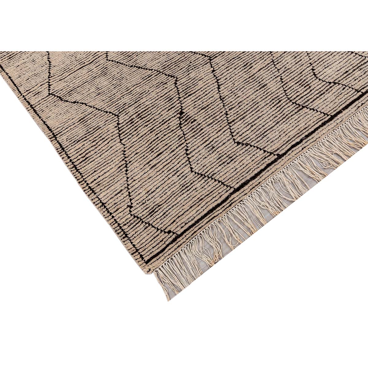 MOROCCAN TZ221 NATURAL / BLACK