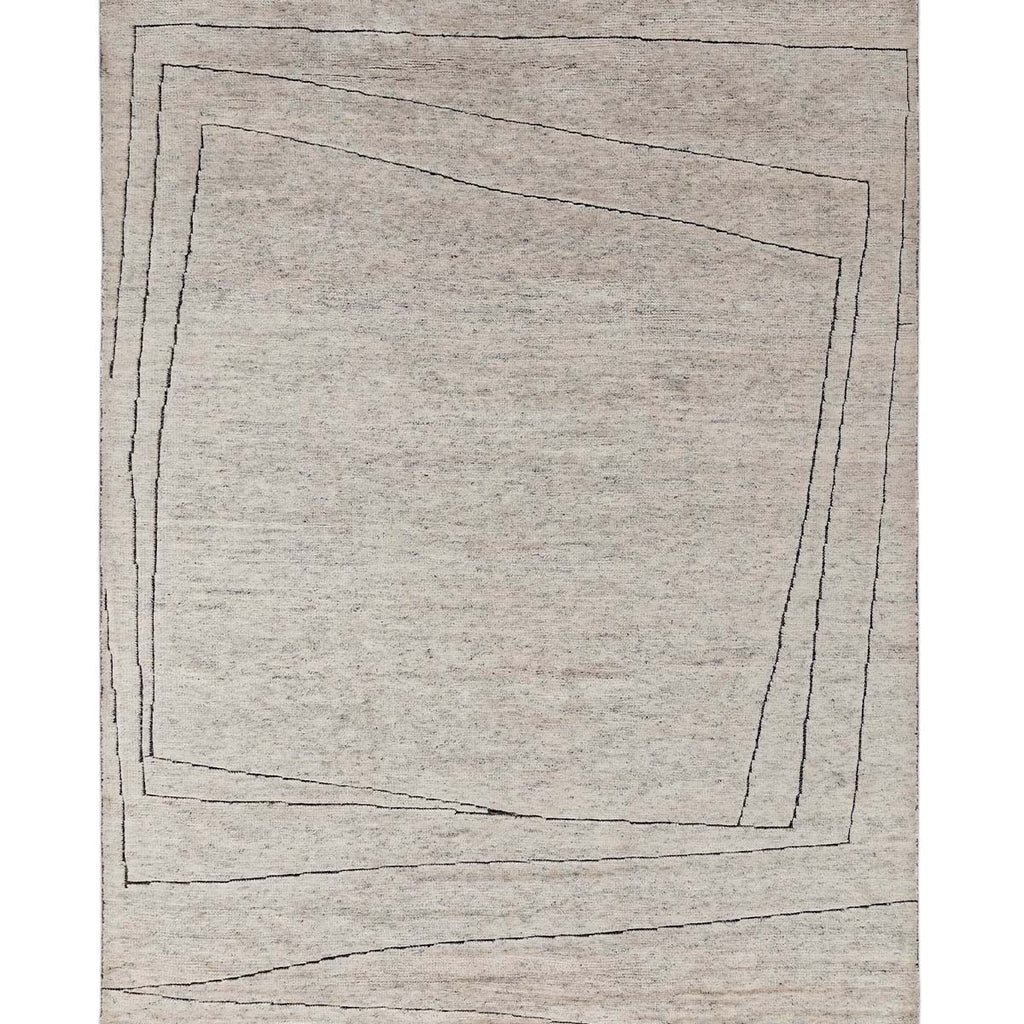 MOROCCAN TZ226 IVORY / BLACK