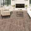 MOROCCAN TZ230 BROWN / IVORY