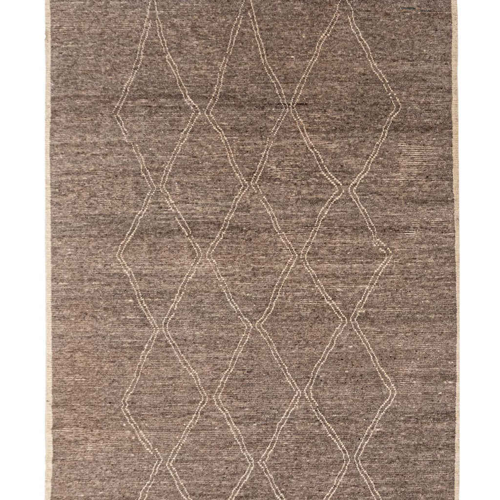 MOROCCAN TZ230 BROWN / IVORY