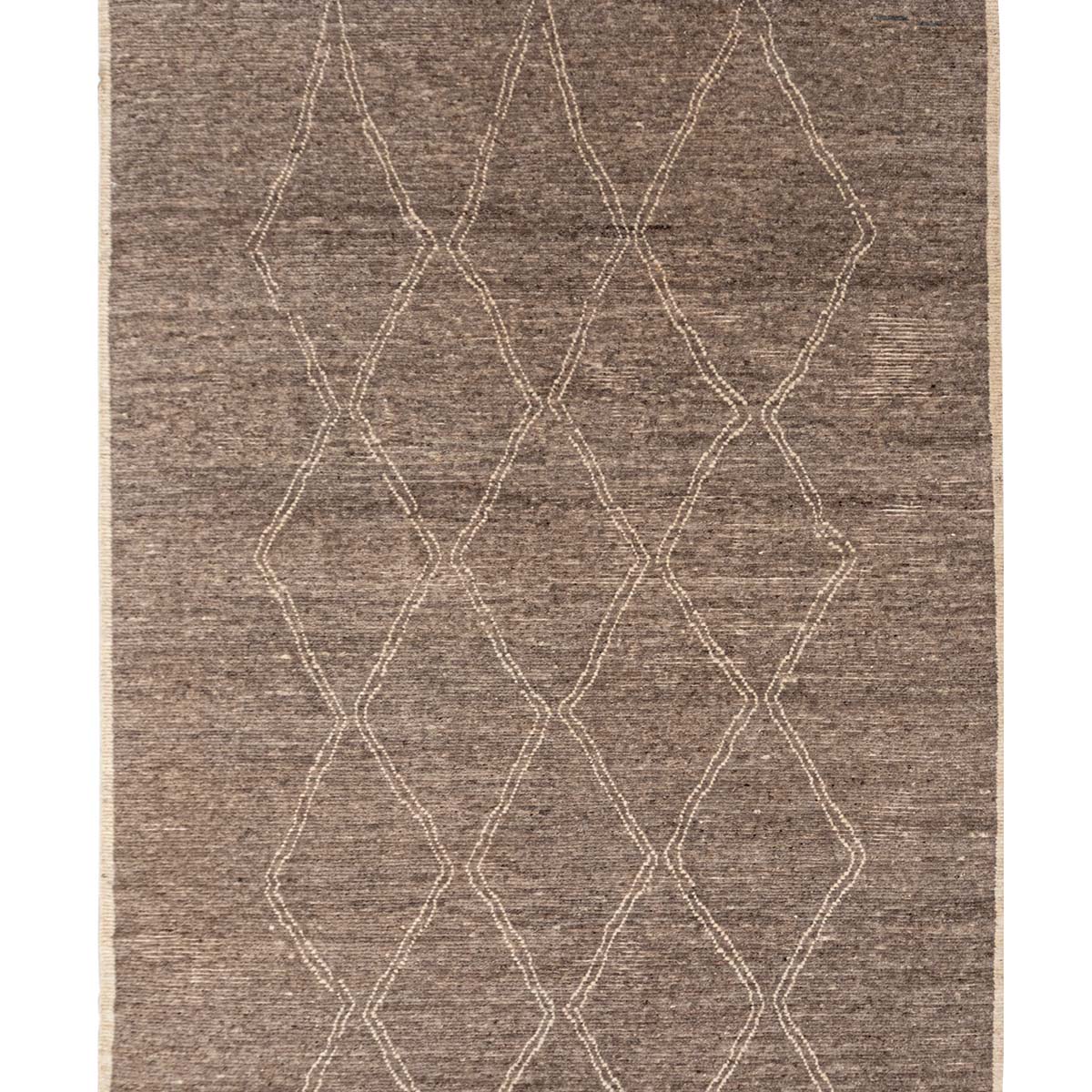 MOROCCAN TZ230 BROWN / IVORY