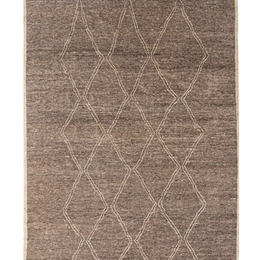 MOROCCAN TZ230 BROWN / IVORY