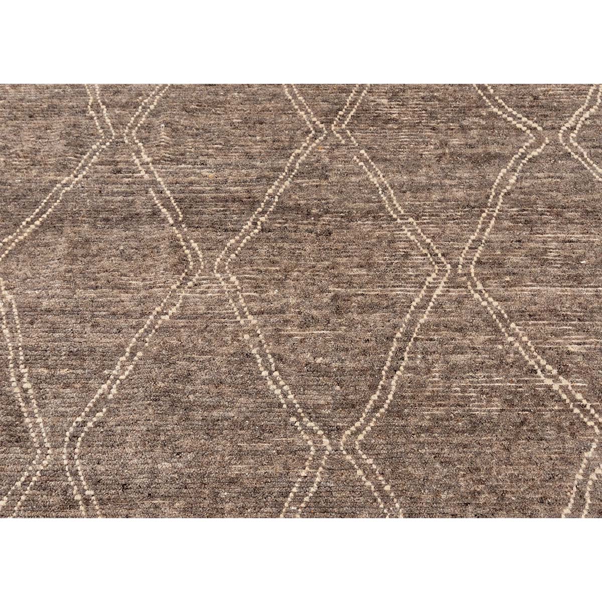 MOROCCAN TZ230 BROWN / IVORY