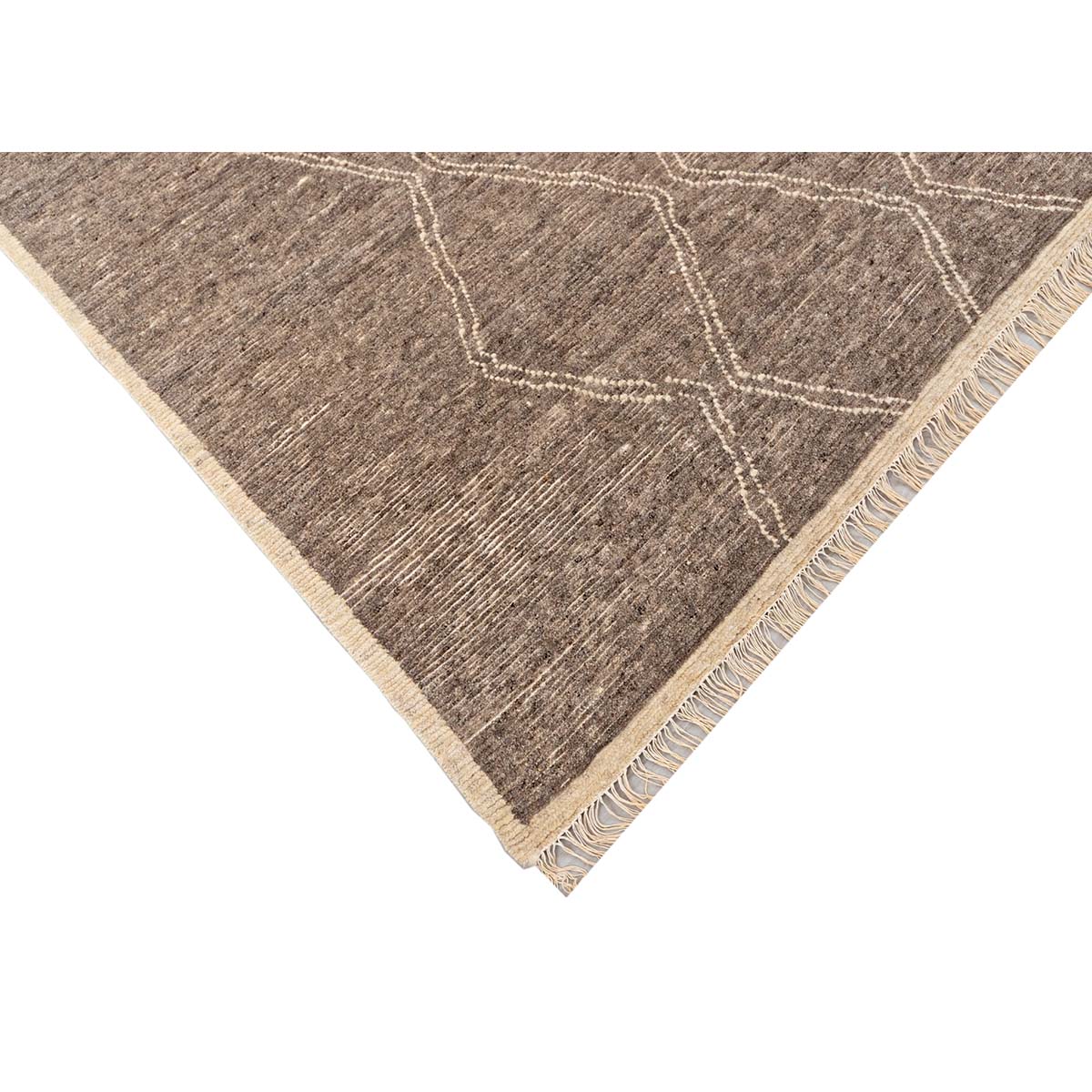MOROCCAN TZ230 BROWN / IVORY