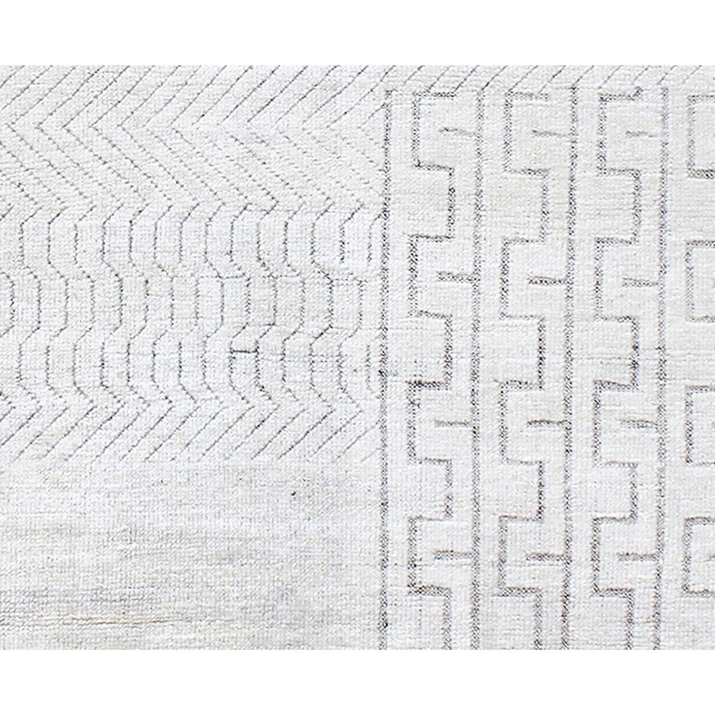 MOROCCAN TZ297 IVORY / IVORY