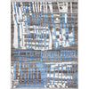 MOROCCAN TZ302 MULTI / BLUE