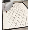 MOROCCAN TZ356 IVORY / BLACK