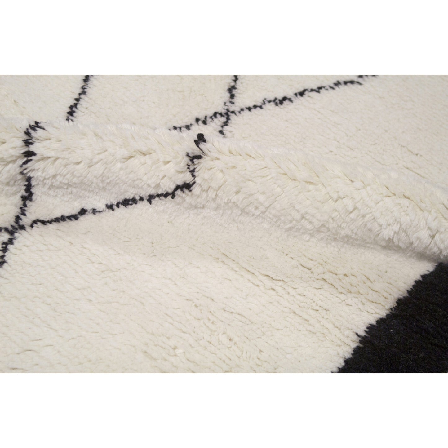 MOROCCAN TZ356 IVORY / BLACK