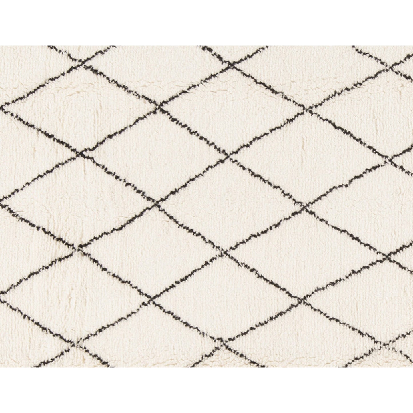 MOROCCAN TZ356 IVORY / BLACK