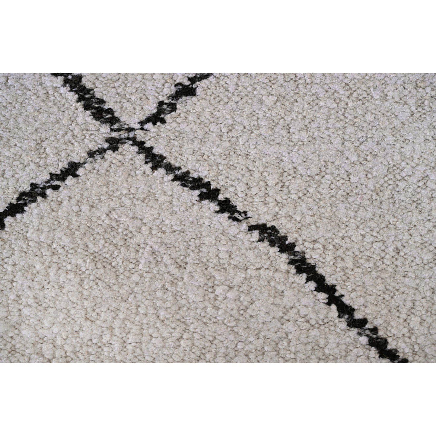 MOROCCAN TZ473 IVORY / CHARCOAL