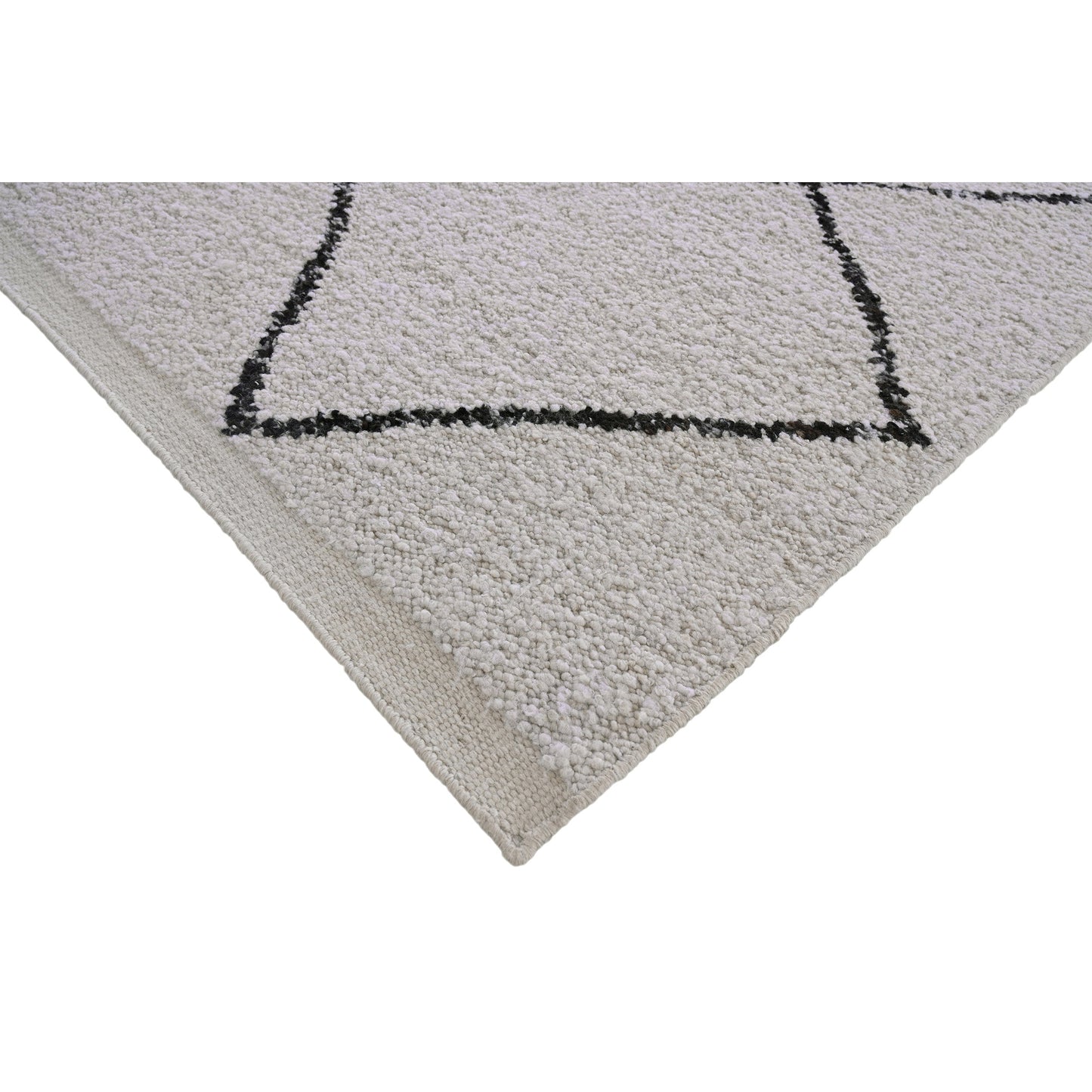 MOROCCAN TZ473 IVORY / CHARCOAL