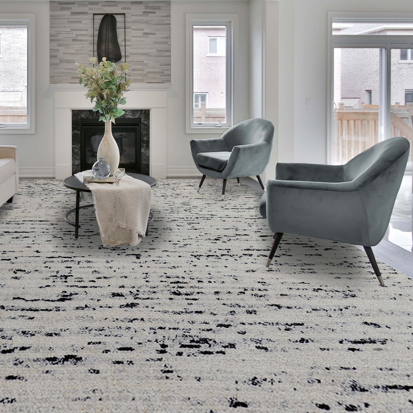 MOROCCAN TZ522 NATURAL / GREY