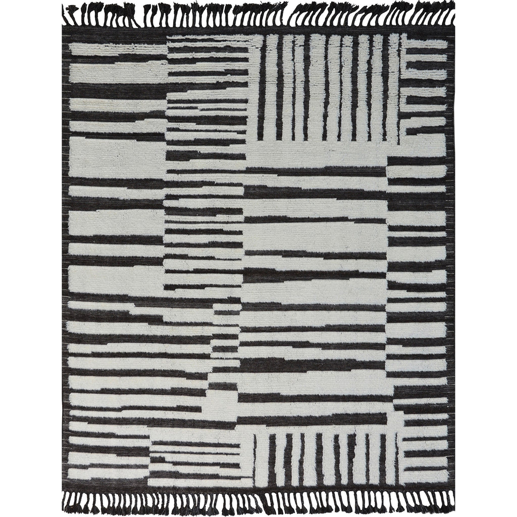 MOROCCAN TZ532 CHARCOAL / IVORY