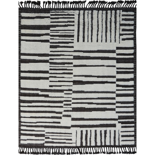 MOROCCAN TZ532 CHARCOAL / IVORY