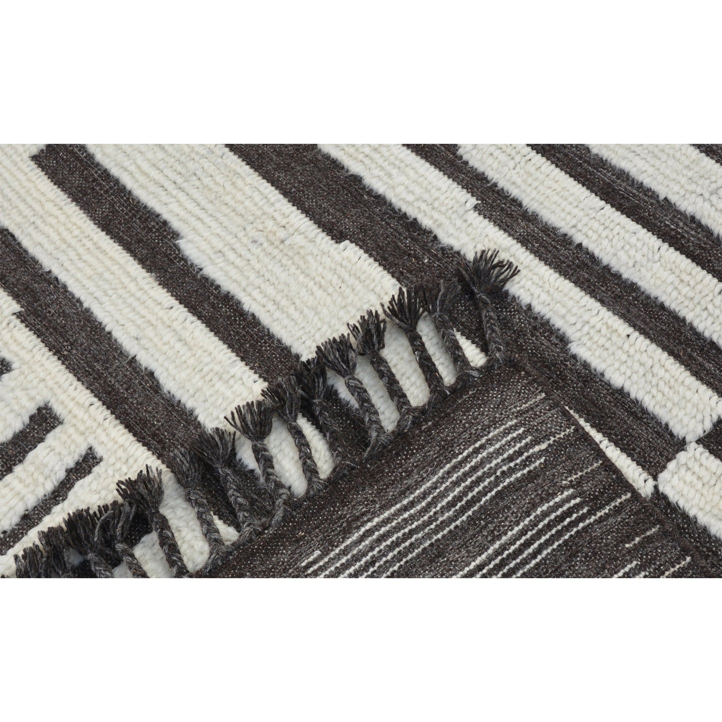MOROCCAN TZ532 CHARCOAL / IVORY