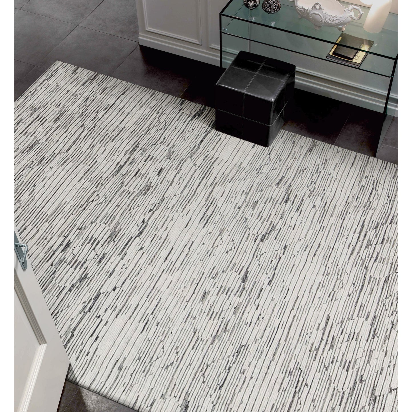 MOROCCAN TZ568 IVORY / GREY