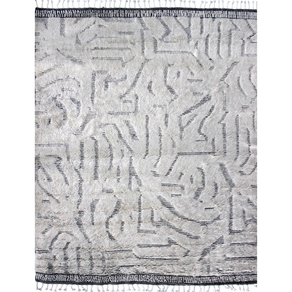 MOROCCAN TZ610 IVORY / BLACK