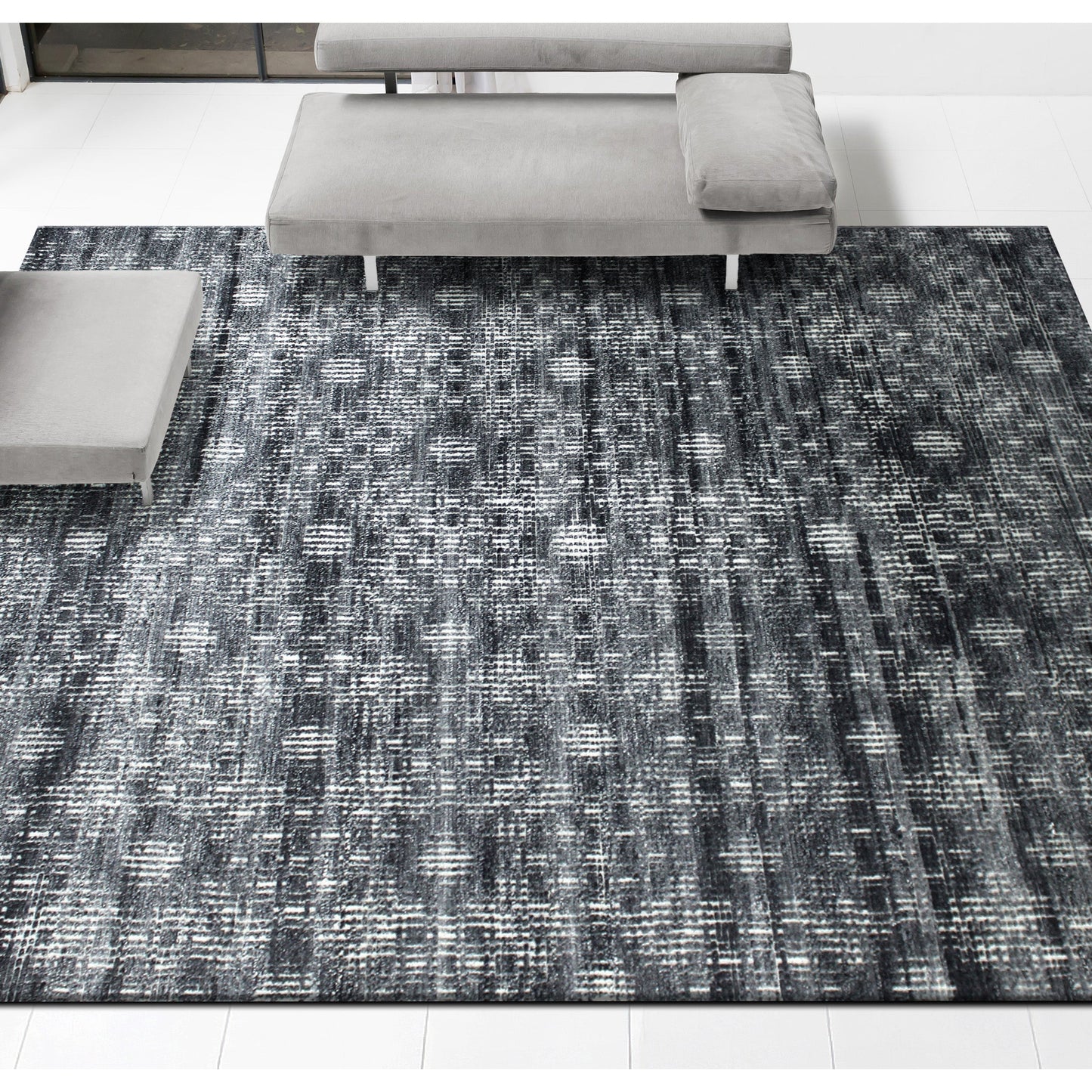 MOROCCAN TZ624 BLACK / GREY