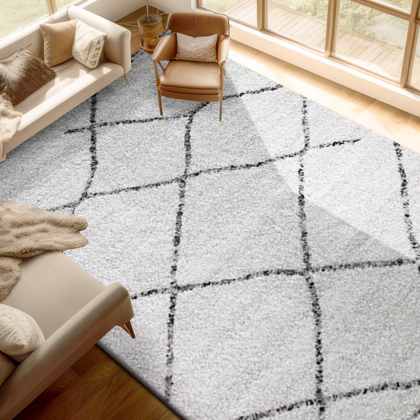 MOROCCAN TZ625 BEIGE / BLACK