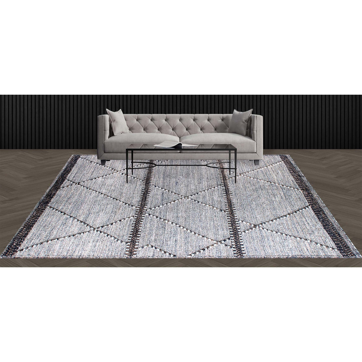 MOROCCAN TZ636 CHARCOAL