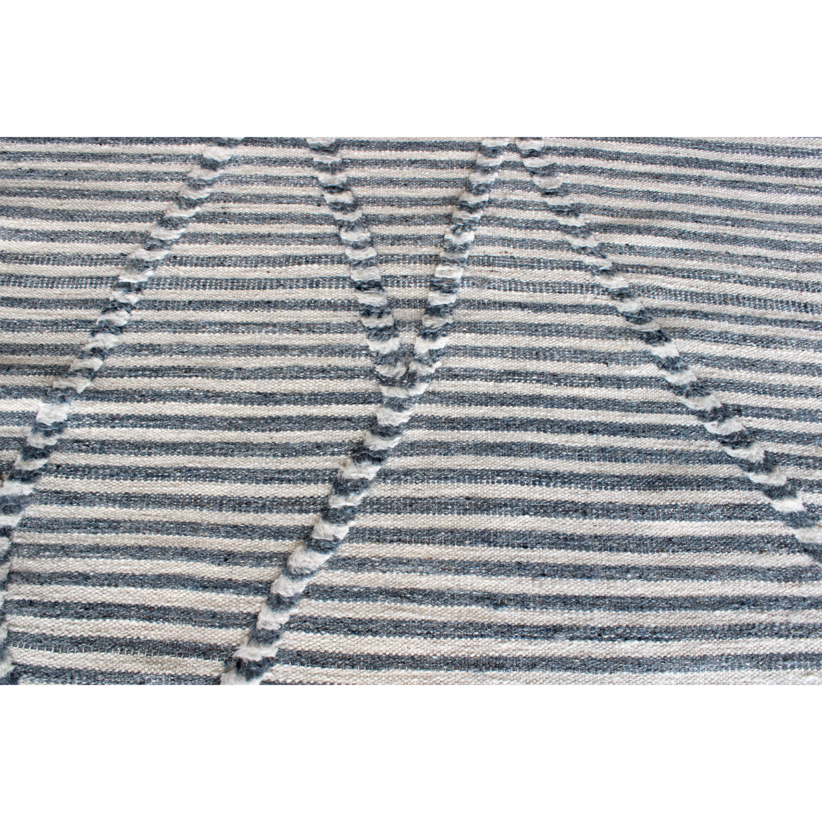 MOROCCAN TZ638 BLUE / IVORY