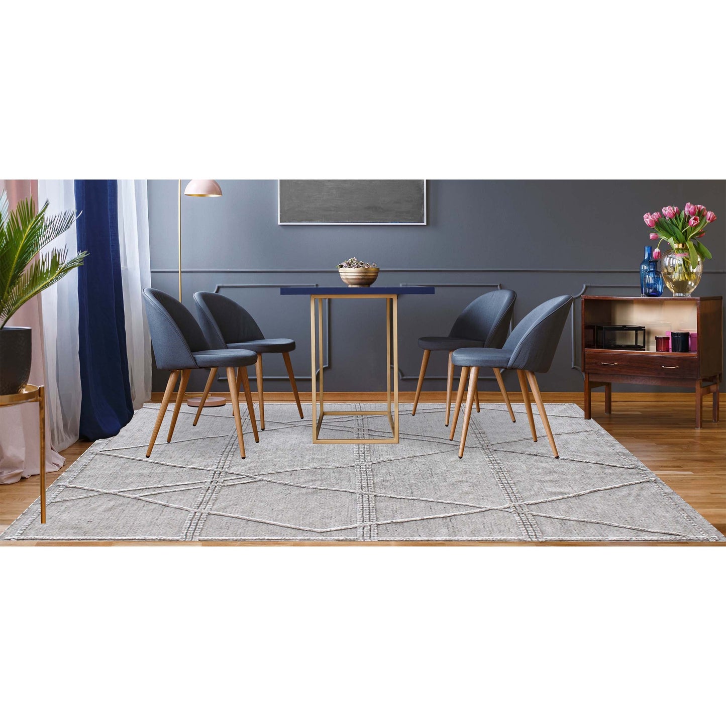MOROCCAN TZ639 LIGHT GREY