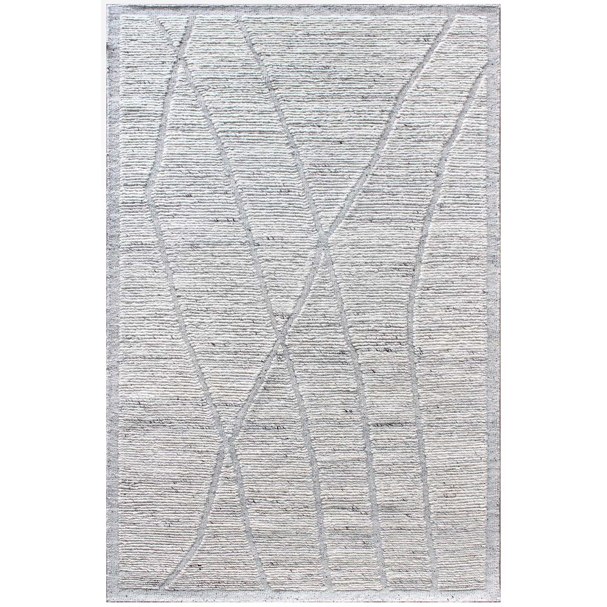 MOROCCAN TZ656 IVORY / GREY