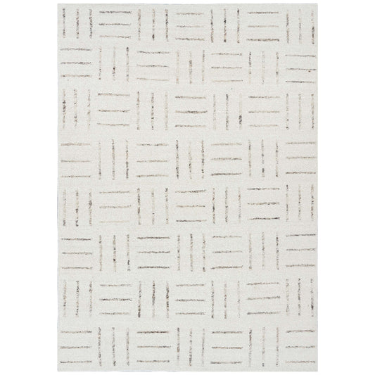 MOROCCAN TZ665 IVORY / CHARCOAL