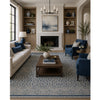 MOROCCAN TZ704 IVORY / BLUE