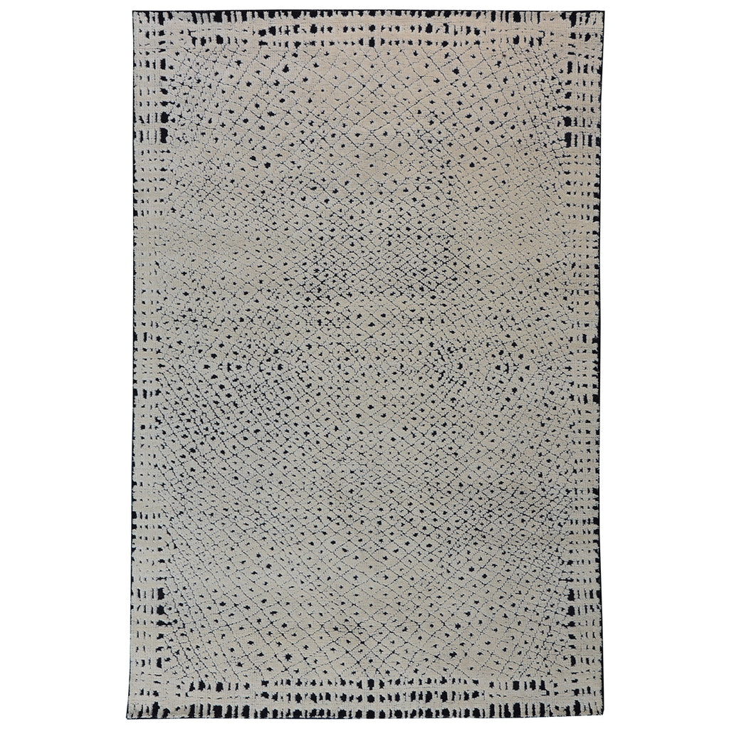 MOROCCAN TZ705 IVORY / BLACK