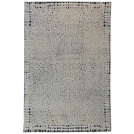 MOROCCAN TZ705 IVORY / BLACK