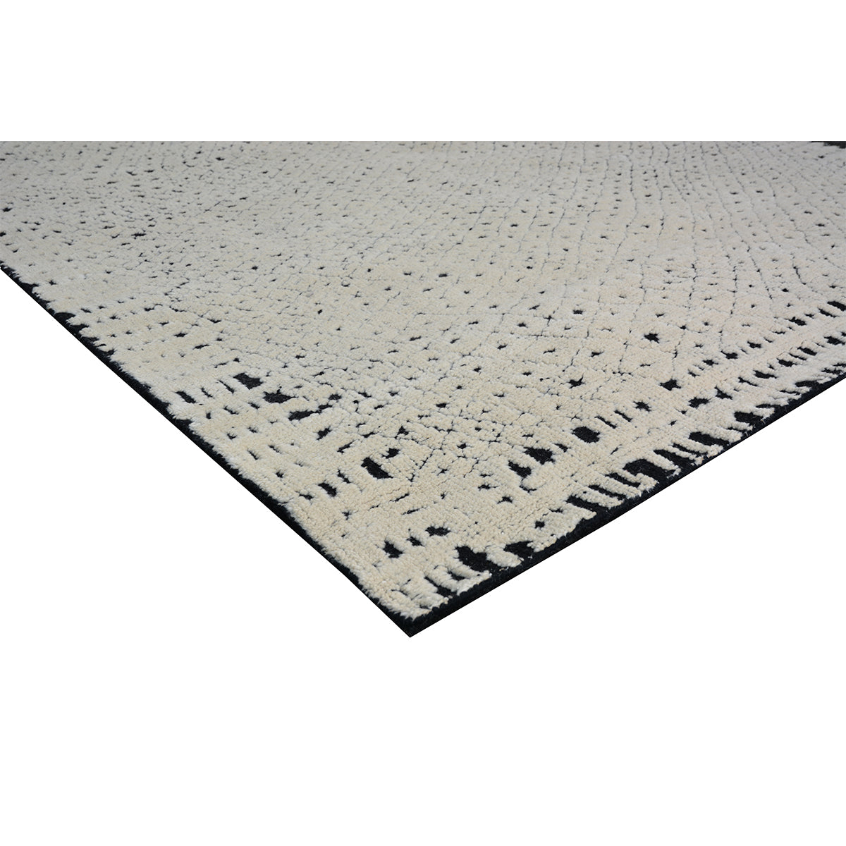 MOROCCAN TZ705 IVORY / BLACK