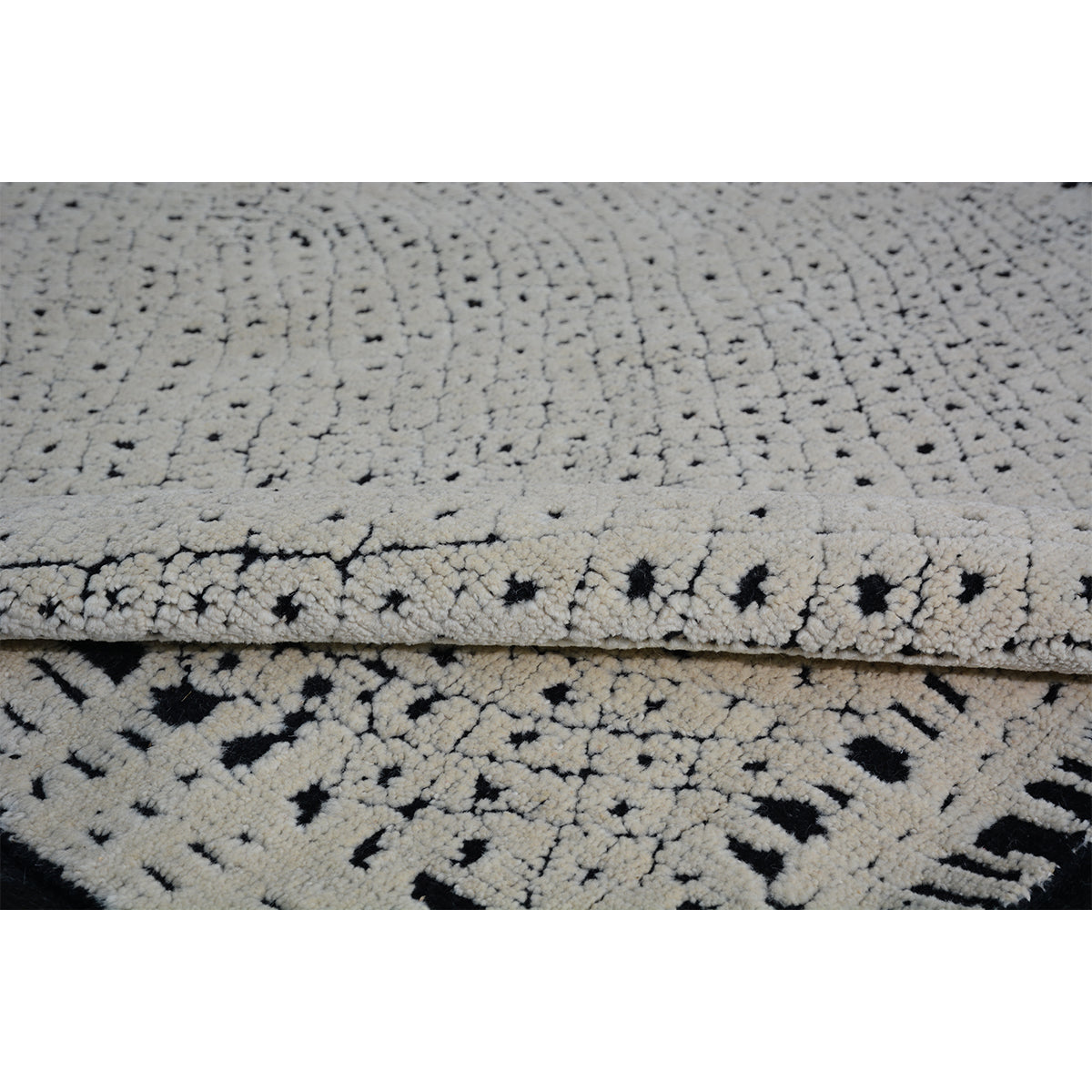 MOROCCAN TZ705 IVORY / BLACK