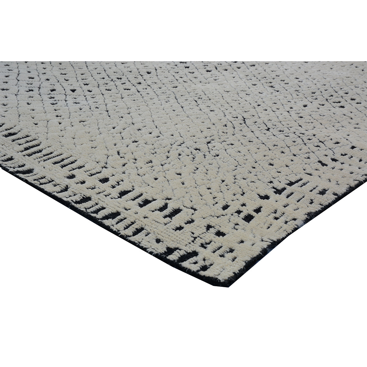MOROCCAN TZ706 IVORY / BLACK