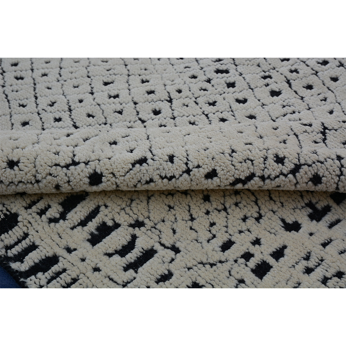MOROCCAN TZ706 IVORY / BLACK