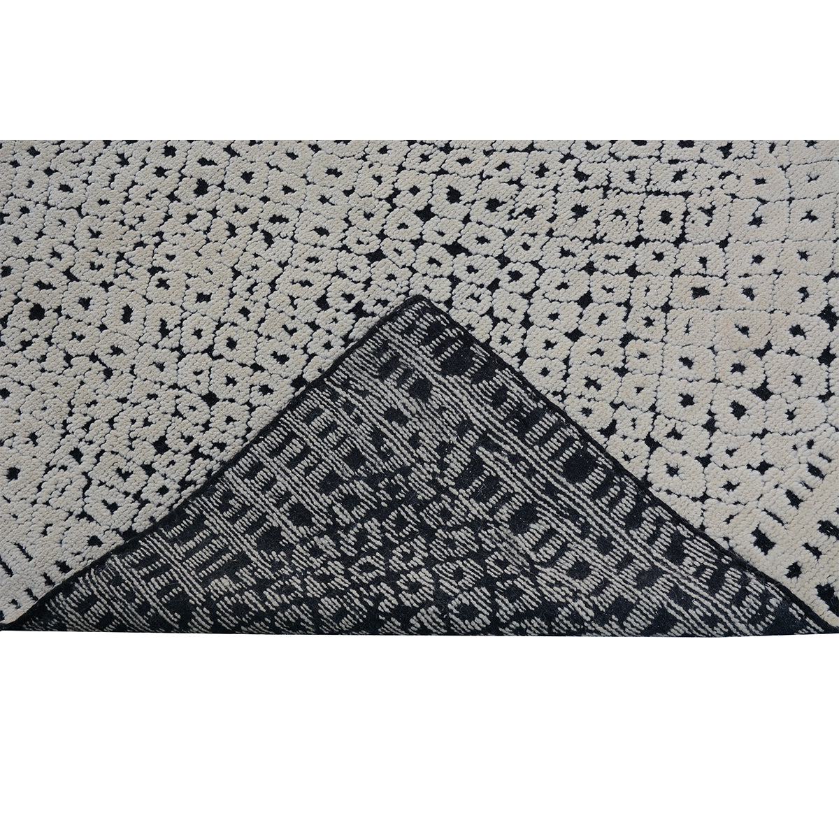 MOROCCAN TZ706 IVORY / BLACK