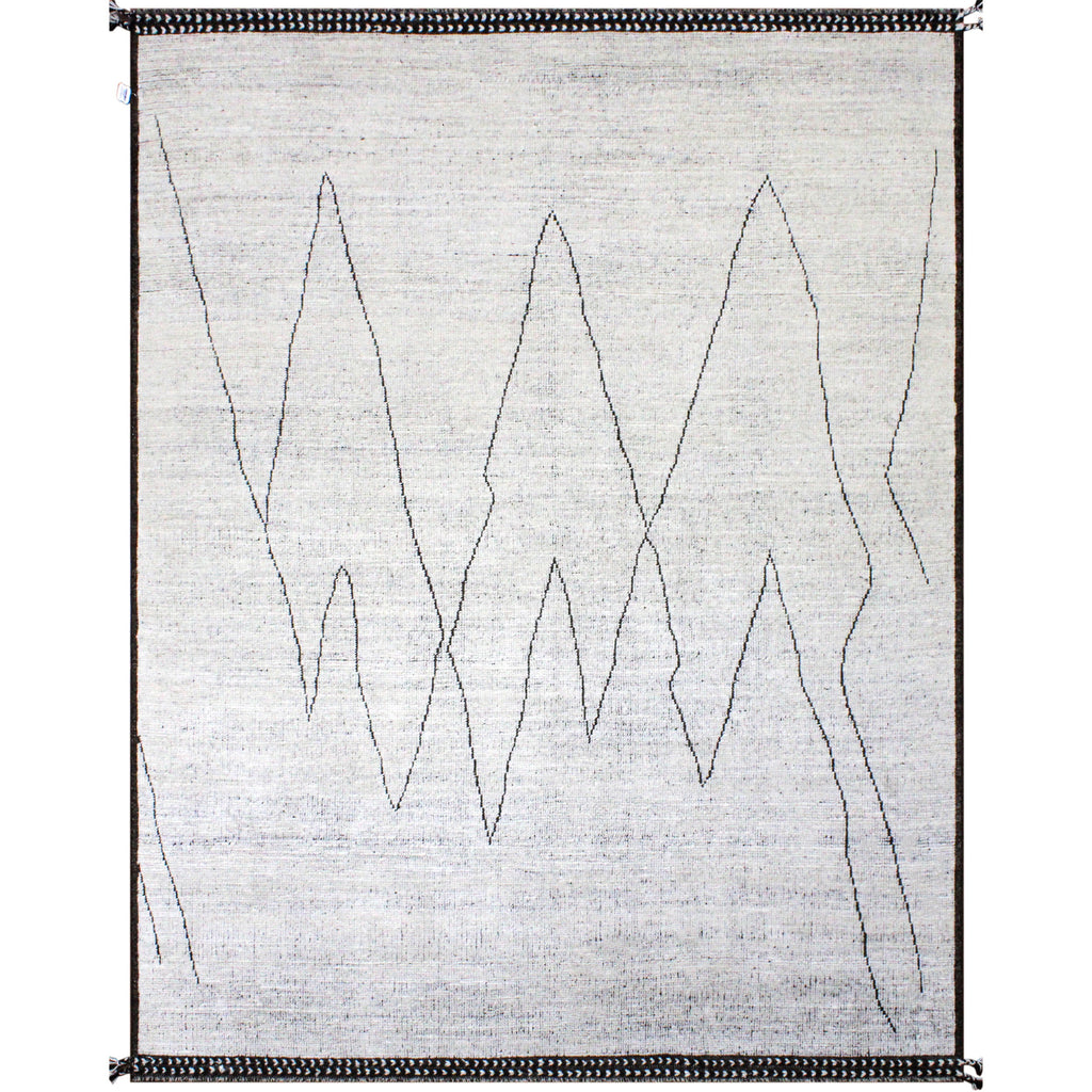 MOROCCAN TZ721IVORY / BLACK