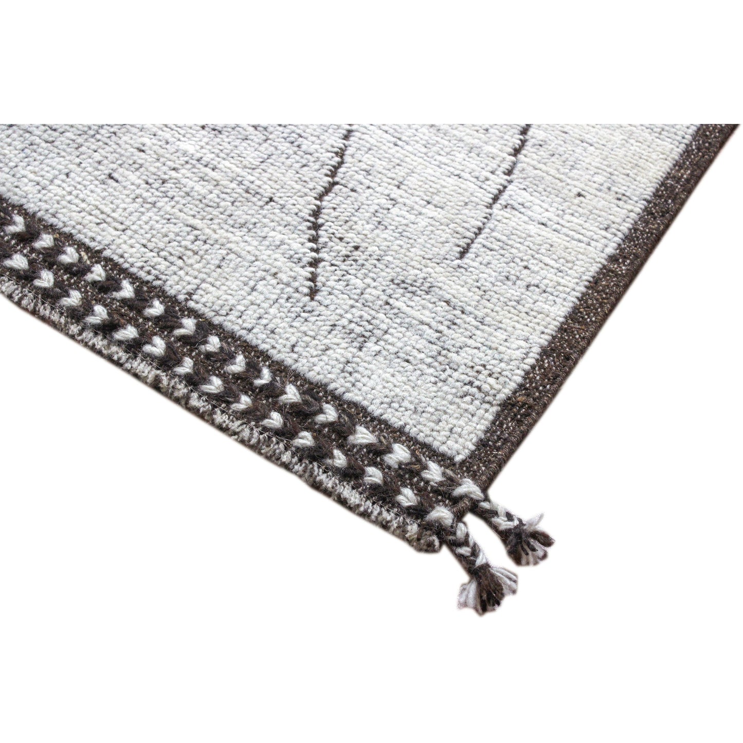 MOROCCAN TZ721IVORY / BLACK