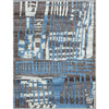 MOROCCAN TZ868 MULTI / BLUE