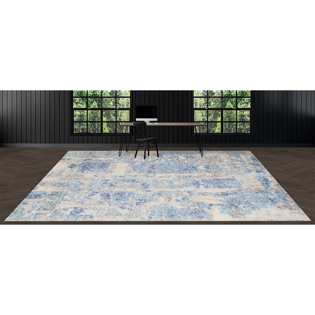 MOROCCAN TZN33 GREY / BLUE