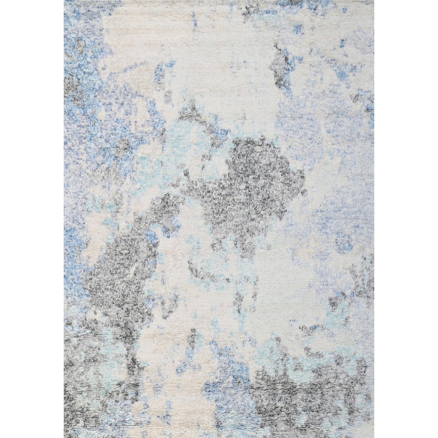 MOROCCAN TZN34 IVORY / BLUE