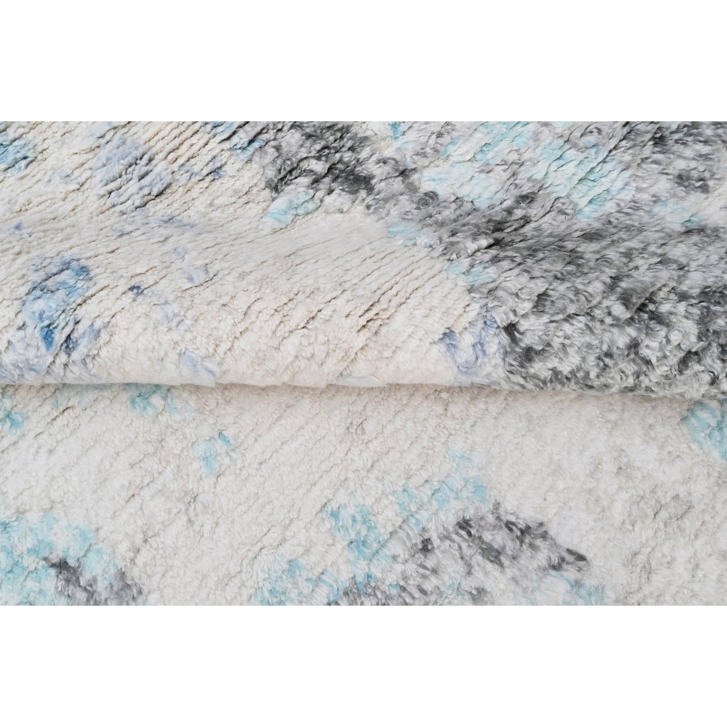 MOROCCAN TZN34 IVORY / BLUE