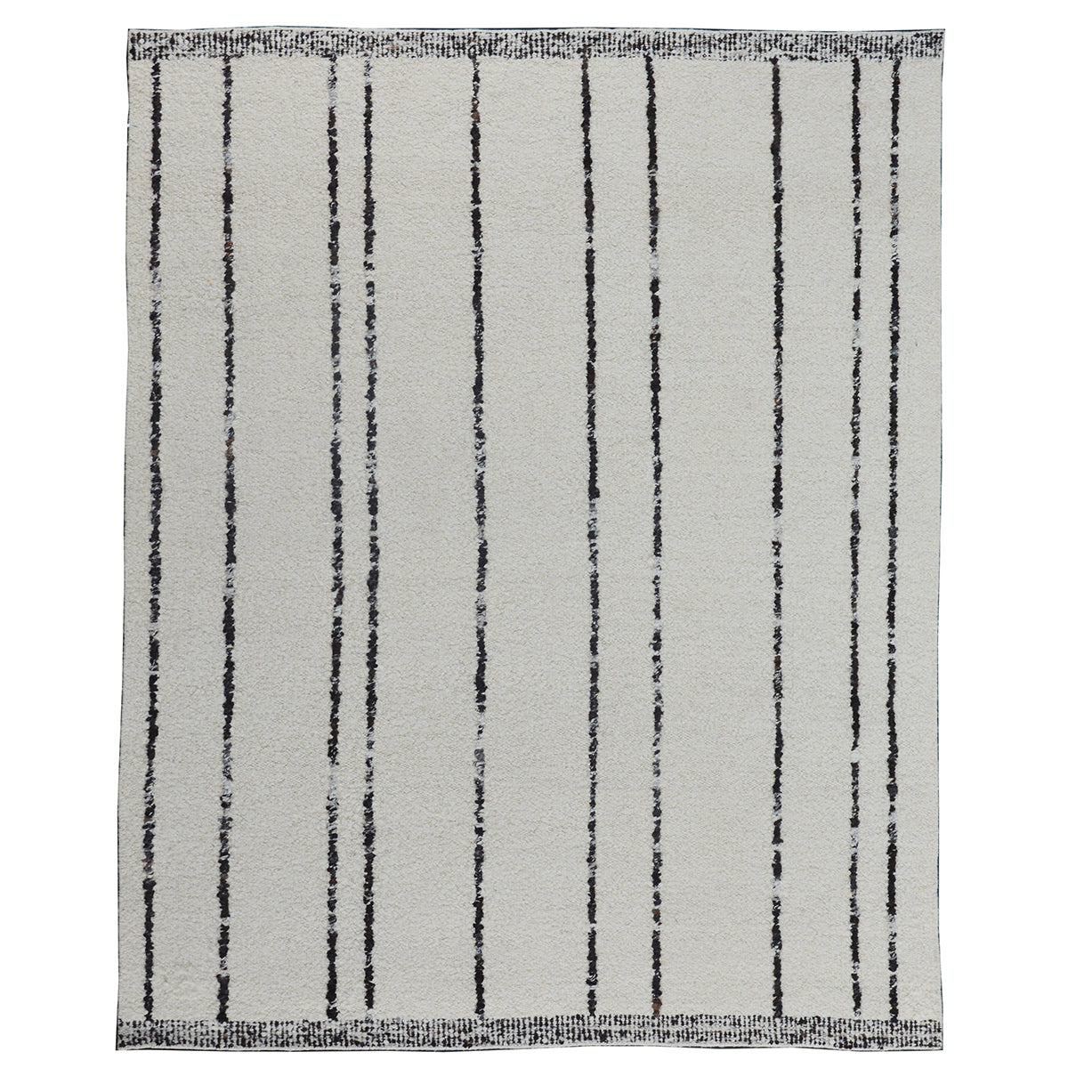 MOROCCAN VERTZ IVORY / BLACK