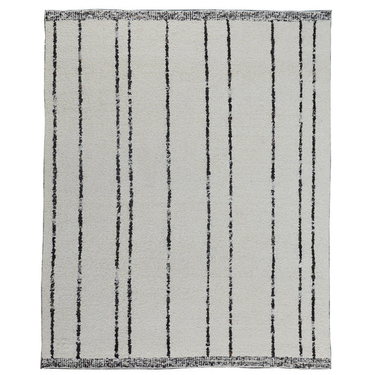 MOROCCAN VERTZ IVORY / BLACK