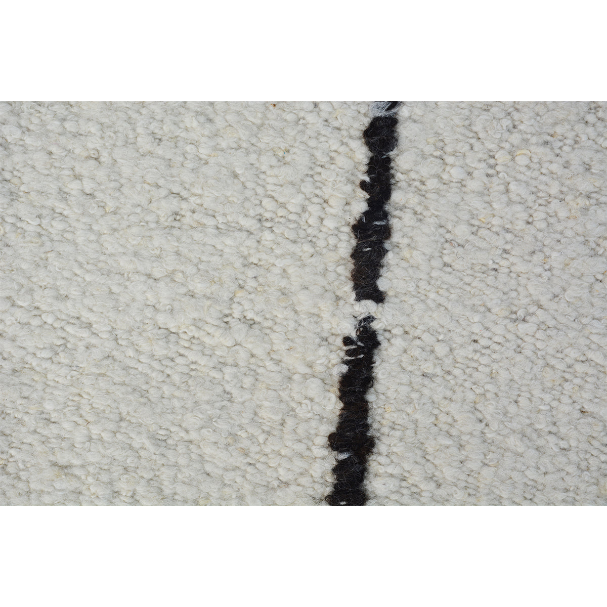 MOROCCAN VERTZ IVORY / BLACK