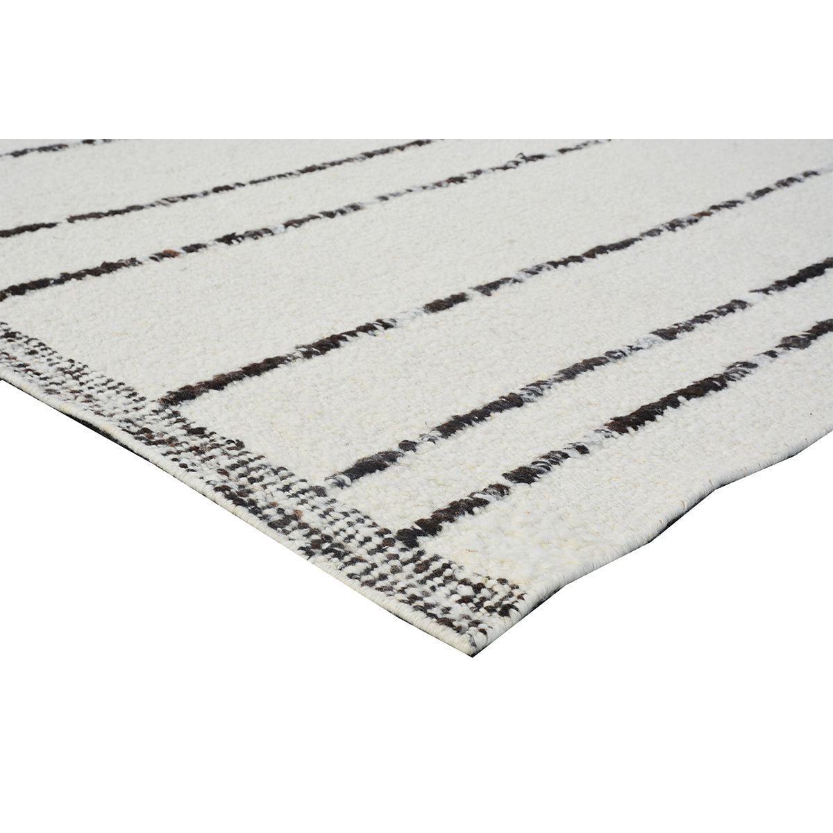 MOROCCAN VERTZ IVORY / BLACK