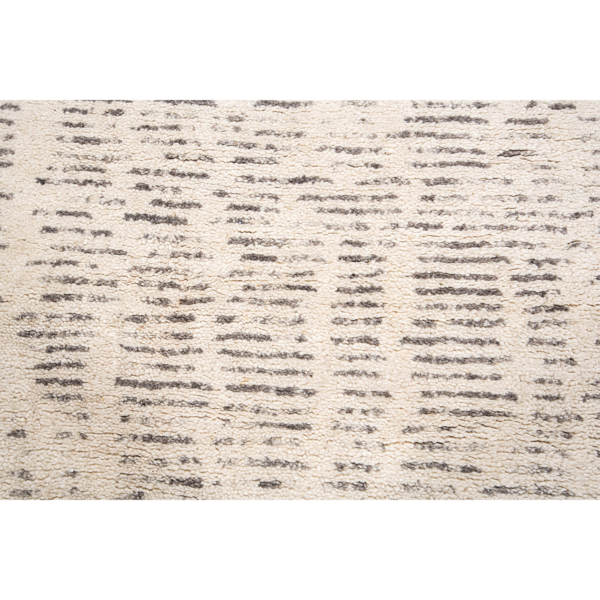 MOROCCAN Z6041 IVORY / DARK GREY