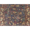ANTIQUE PERSIAN FINE KIRMAN NAVY / RED 11'4" X 19'