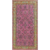 ANTIQUE PERSIAN FINE KASHAN RED / NAVY 11' X 19'1"