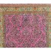 ANTIQUE PERSIAN FINE KASHAN RED / NAVY 11' X 19'1"